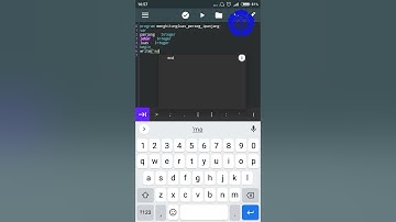 menghitung luas persegi panjang pakai apk pascal