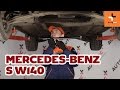 Как да сменим демпфер на кормилното управление на Mercedes-Benz S W140 ИНСТРУКЦИЯ | AUTODOC