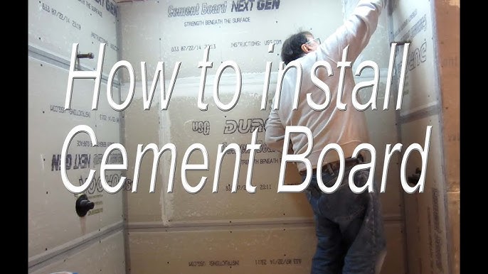 Properly Install Cement Board A 2024