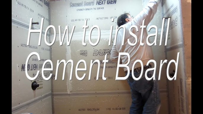 5 Ways To Properly Install Cement Board A 2024