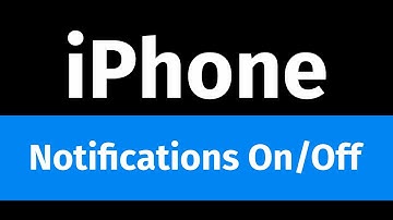 How to Turn iPhone Notifications On / Off
