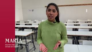 María Gracia Gómez. Estudiante de Derecho.