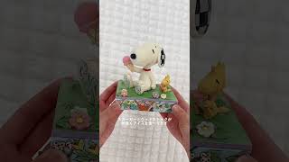 Snoopy and Woodstock Eating Ice Cream - Jim Shore Peanuts
