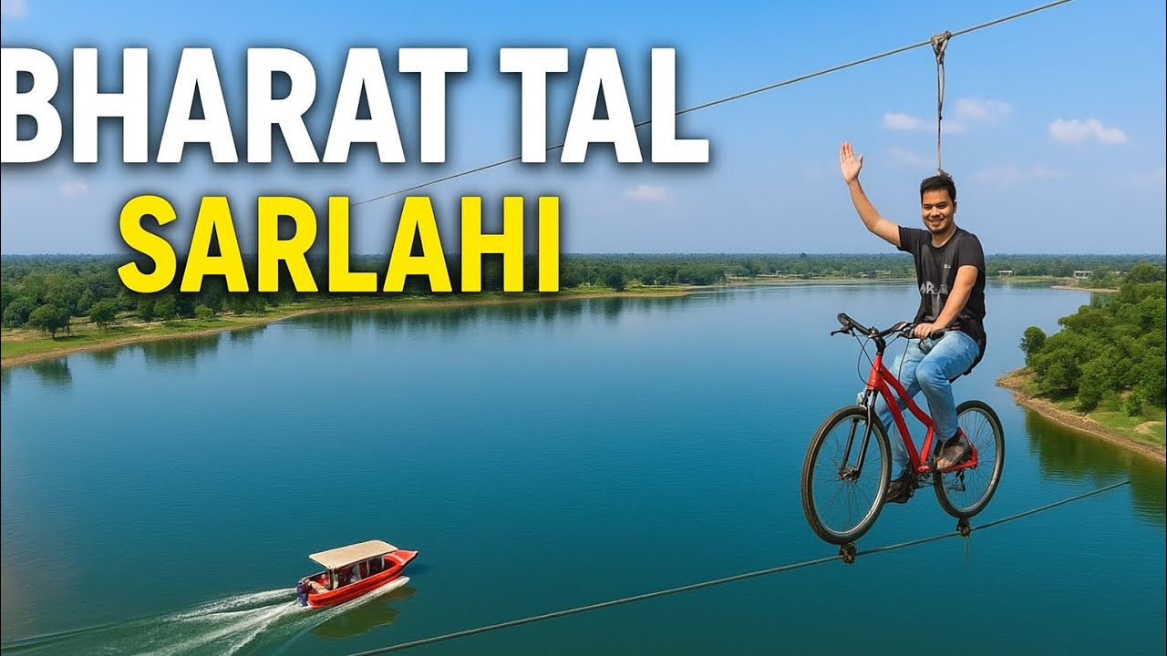 BHARAT TAAL SARLAHI | Largest Man Made lake in Nepal |BharatTaal Vlog |भरत ताल|Spandan Bamjan 