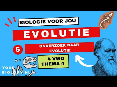 4 vwo | Evolutie | 5 | Onderzoek naar evolutie