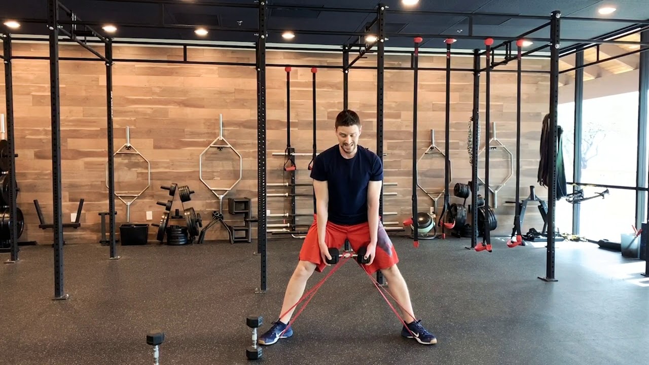 Sumo Deadlift With Dumbbell