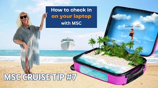 How to check in your MSC cruise on your desktop