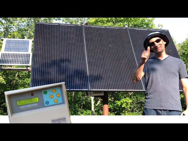 Solar Tracker Controller From eBay, settings, how to adjust class=