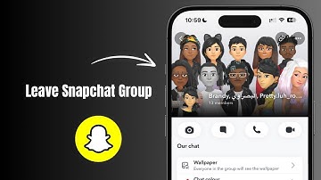How to Leave Snapchat Group?