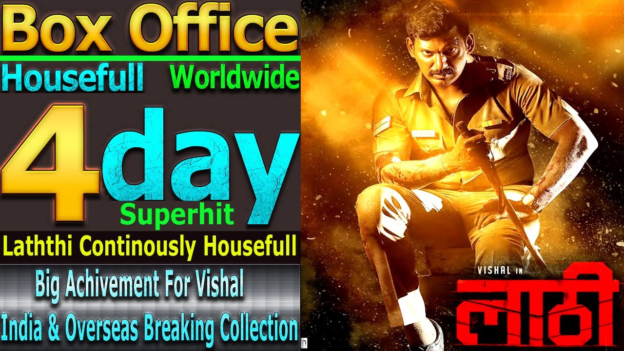 Laththi 4 Days Total Worldwide Box Office Gross Collection YouTube