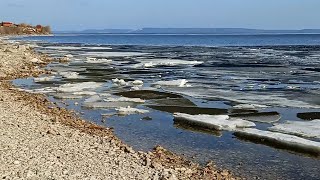 Уровень воды Куйбышевского водохранилища (11.04.2024) | Водозабор Тольятти | СНТ 