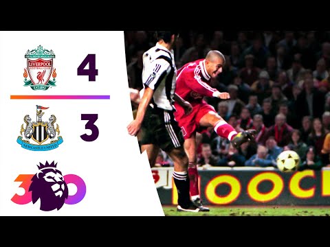 Liverpool 4-3 Newcastle | 1995/96 Premier League Highlights | PL30