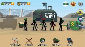 Stickman WW2 - Gameplay Walkthrough - Part 3 (Android,ios gameplay)