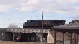 #1 CSX Train Q001 Van Train