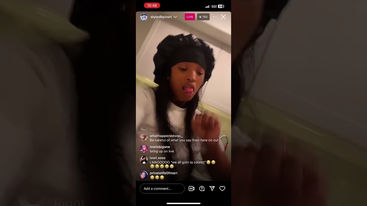 Ivori going off on Vibez network & more tea 🌚