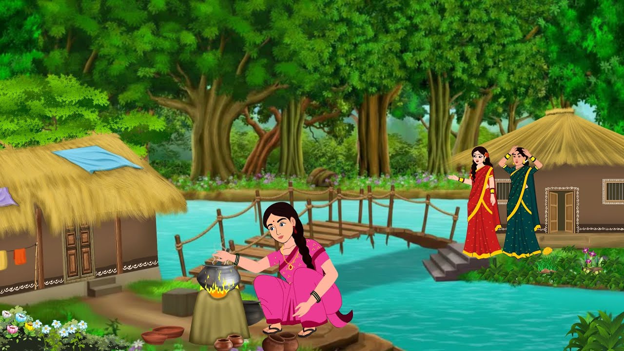 दो बहनों का ससुराल | Hindi kahani | Moral Stories | Cartoon Story |Hindi kahaniya | Hindi story 