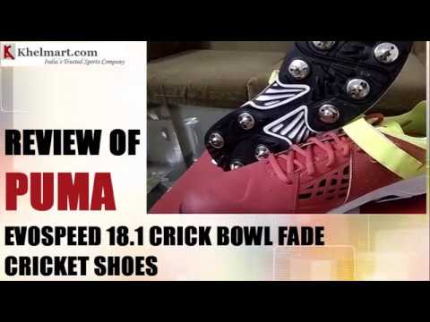 puma evospeed 18.1 cricket shoes review