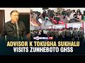 ADVISOR K TOKUGHA SUKHALU VISITS ZUNHEBOTO GHSS ADVISOR K TOKUGHA SUKHALU VISITS ZUNHEBOTO GHSS