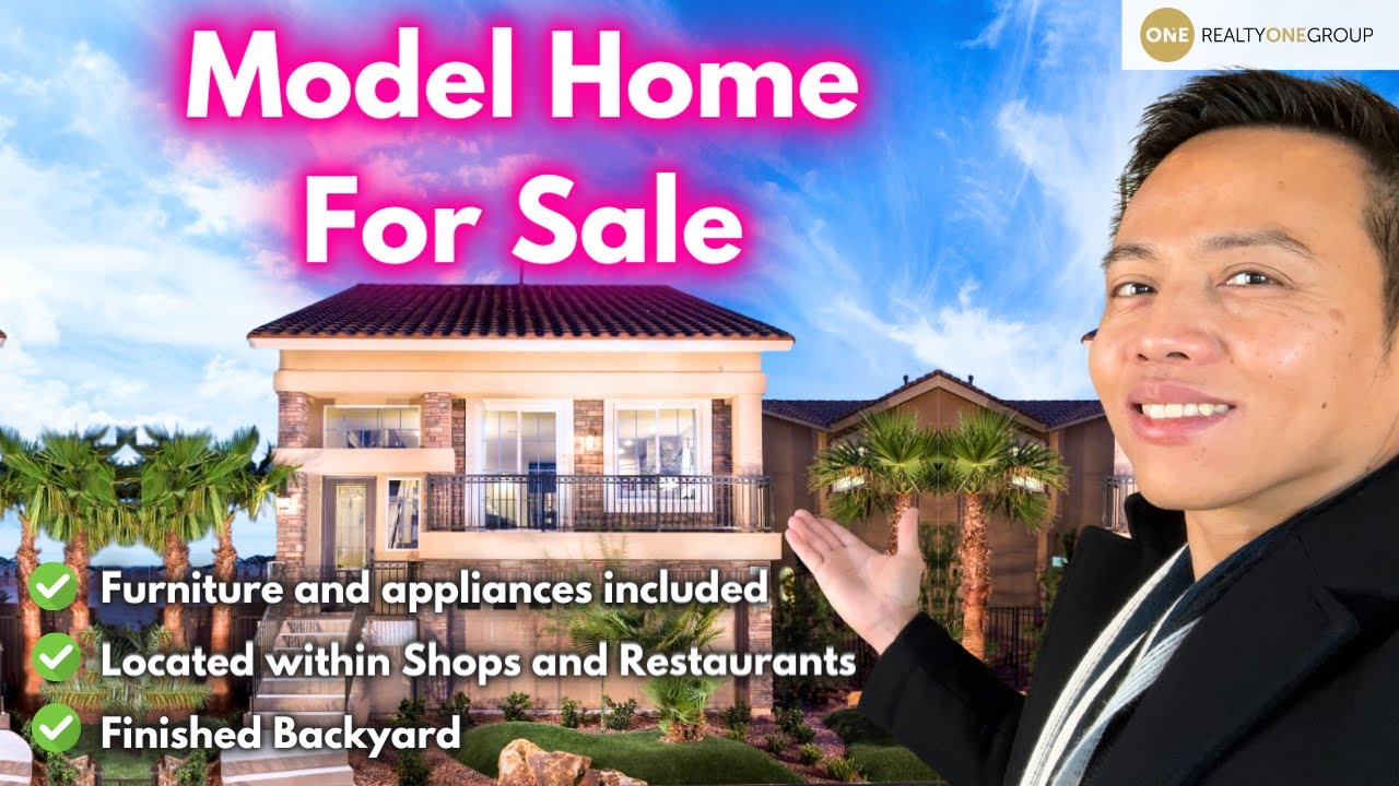 Las Vegas Model Home for Sale Plan 2673 Jones Crossing by American