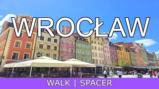Wrocław Old Town - Poland, walk in Wrocław | 4K
