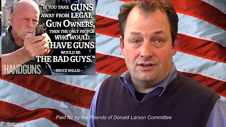 Donald Larson talks about the Second Amendment