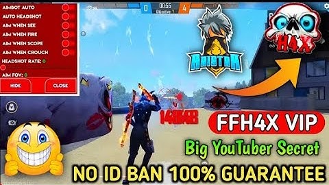 FREE FIRE FFH4X HACK INJECTOR || FREE FIRE HACK || FREE FIRE NEW INJECTOR || FREE FIRE MOD MENU NEW