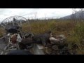 Taku River Hunt Alaska Taking a Moose out by Airboat