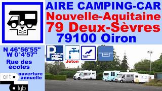 79 Aire camping-car  Oiron  Hello!camping-car