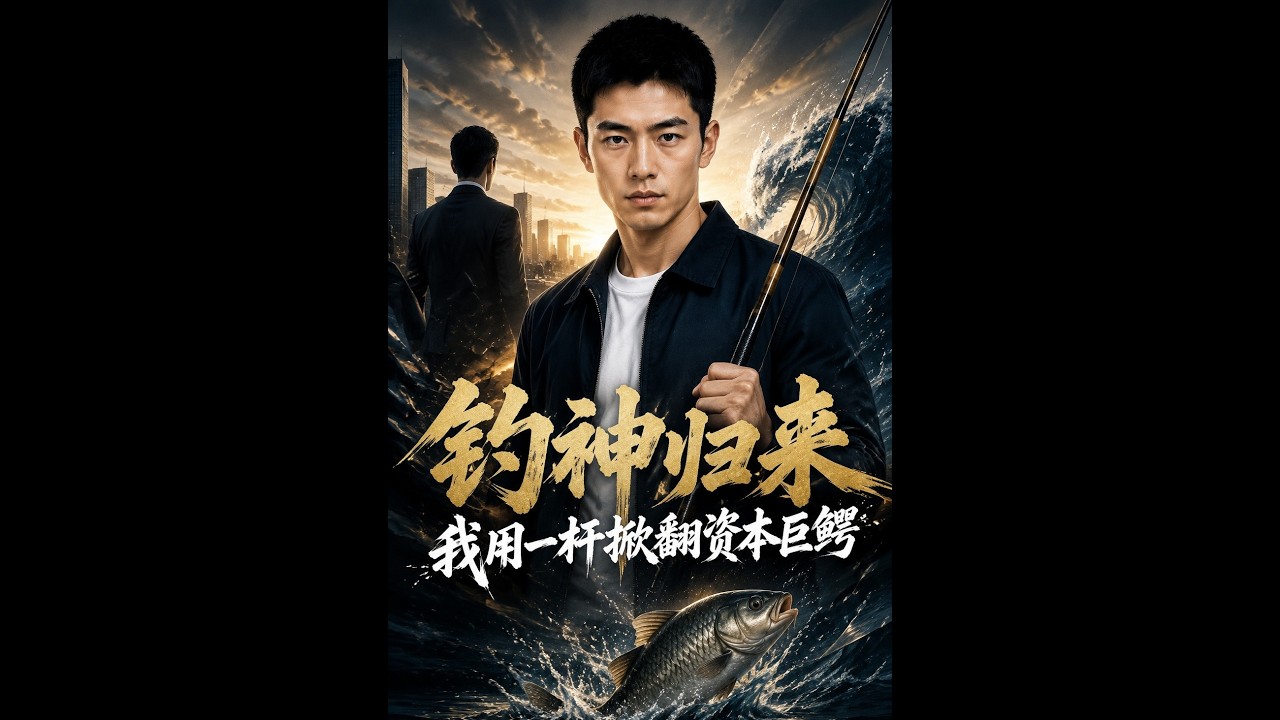 【一口气看完】《钓神归来，我用一杆掀翻资本巨鳄》#短剧 #AI短剧 #逆袭 #drama #爽剧 #鲨鱼先生