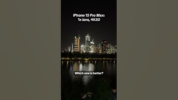 Pixel 8 Pro vs iPhone 15 Pro Max - night time camera photo and video comparison