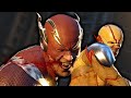 Flash Vs. Reverse Flash Fight Scene - Injustice 2 (Justice League)