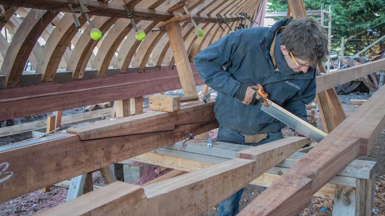 Boatbuilding – Making Beam Shelves (Tally Ho EP62)