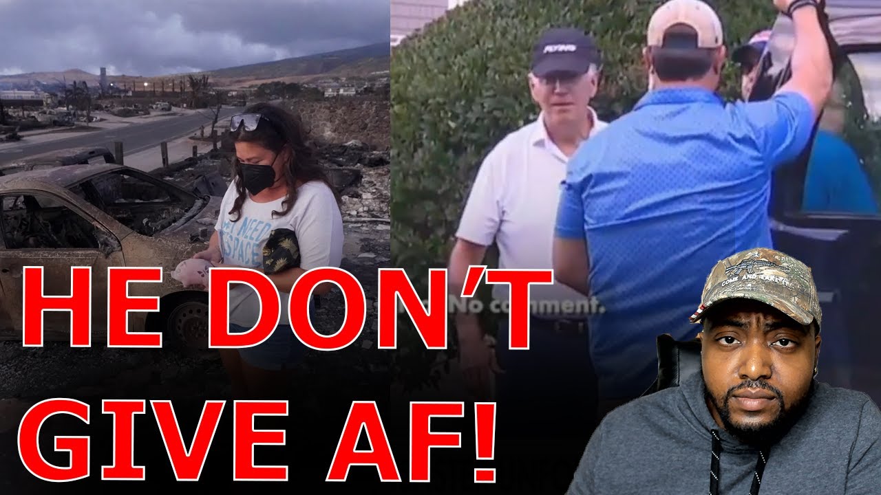 Joe Biden DESTROYED For Vacationing And REFUSING To Comment On ‘War Zone’ Maui Wildfires Disaster!