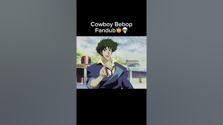 Spike is being unusually honest #cowboybebop #spike #anime #voiceover #fandub #fyp #shorts #memes