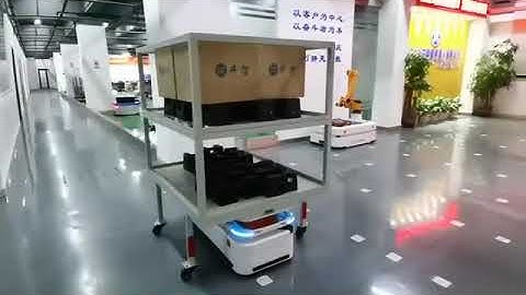Narrow Aisle Autonomous Mobile Robot