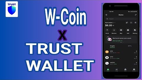 CONNECT TRUST WALLET ADDRESS ON W-COIN|| TON ADDRESS FOR W-COIN AIRDROP
