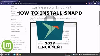 How To Install Snapd In Linux Mint | 2023 | Install Snap