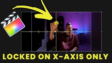 Locked On Stabilization for X axis ONLY! No Plugins: Final Cut Pro