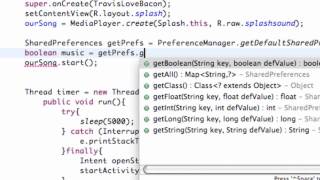 Android Application Development Tutorial   57   Accessing Preferences from an Activity   YouTube