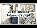 KIDS MODERN FARMHOUSE BATHROOM REVEAL | DIY FARMHOUSE BATHROOM TOUR