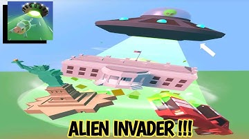 🛸 ALIEN INVADER: UFO GAME 👽 GAMES ANDROID/IOS [GAMEPLAY WALKTROUGH] PART #1