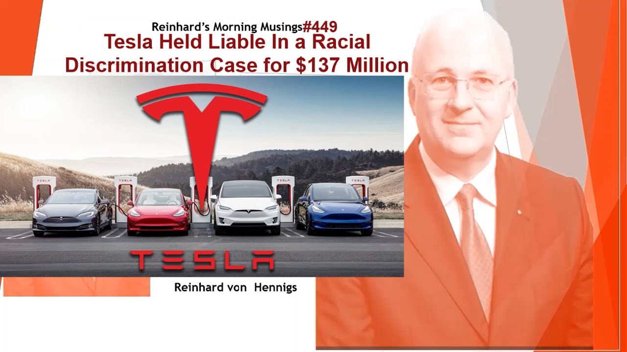 Tesla Held Liable In a Racial Abuse Case for $137 Million