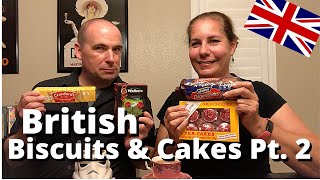 Americans Try British /Scottish Biscuits and Cake | PART 2