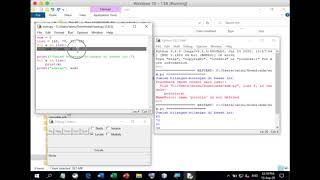 Buka Python dan Mencoba Memrogram Contoh dalam Deskripsi Sekaligus Men-debug-nya