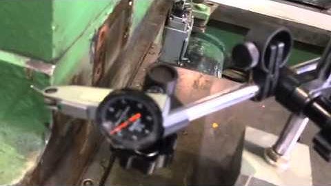 X-Axis Backlash Check on American CNC