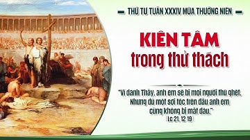 KIÊN TRÌ GIỮA NGHỊCH CẢNH | Thứ Tư Tuần XXXIV Thường Niên | Lm. Anmai, CSsR