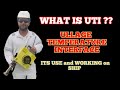 What is uti  ullage temperature interface chemical tanker