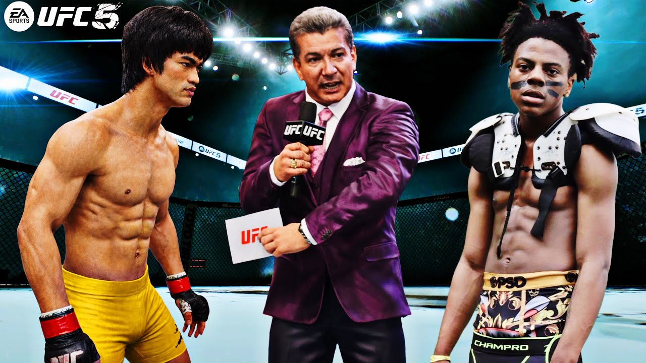 Bruce Lee vs IShowSpeed 🥋⚡ Who Wins This Crazy Fight?! 😱🔥 (EA SPORTS UFC 5) (4K HDR)