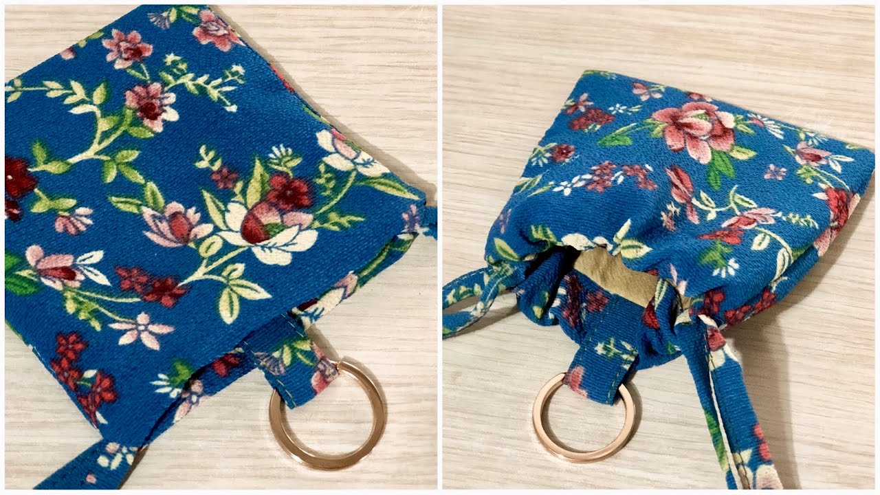 Drawstring Pouch in 5 Minutes | Quick & Easy Sewing Tutorial