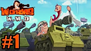 Worms WMD Gameplay Walkthrough Part 1 - Campaign